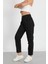 Siyah Mom Jeans Pantolon 3