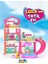 Lola'nın Tatil Evi 3 Katlı Su Kaydıraklı Barbie Evi Oyun Seti 4 Odalı Teraslı Eğlenceli 3