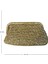 7482 El Yapımı Gold Metalik Şık Clutch Çanta / 17 x 30 cm 2