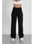 Siyah Palazzo Pantolon 5