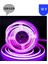 12 Volt 8 mm 320 Ledli Esnek Cob Şerit Mor Iç Mekan 5 Metre 1