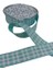 Tafta Ekoseli Kurdele 25 mm Mint 1 Metre 2
