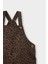 Kız Bebek Leopar Desenli Askılı Gabardin Salopet Elbise G5098A525WN 3