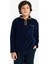 Erkek Çocuk Yarım Balıkçı Yaka Fermuarlı Nakışlı İçi Yumuşak Tüylü Polar Sweatshirt G3670A825CW 5