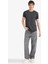 Long Muscle Fit Bisiklet Yaka Basic Düz Kısa Kollu Tişört N2104AZ25SP 2