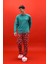 Pijama Takımı Regular Fit Ayıcık Desenli Uzun Kollu Üst Uzun ALT G7275AX25WN 2