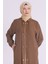 Büyük Beden Tesettür Tensel Kap Ceket 4
