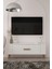 TV1338DD RETRO-128 Tv Sehpası Beyaz-Safirmeşe 1