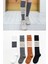 4 Çift Dizaltı Tarz Yetişkin Çorap Pamuklu 1