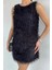 Zarif Püsküllü Dokulu Sıfır Kol Elbise P-00019740 1