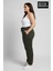 Kadın Büyük Beden Paça Lastikli Iki Iplik Rahat Kalıp Ince Eşofman Altı SPR26BEAK951 2
