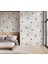 Krem Pembe Çiçek 16 M2 Duvar Kağıdı 92175 4
