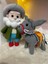 Nasreddin Hoca ve Eşeği 28 cm Organik Amigurumi Bebek 4