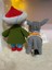 Nasreddin Hoca ve Eşeği 28 cm Organik Amigurumi Bebek 5