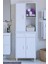 Vellum Beyaz Dolap 55X173X32,5 cm Ebatlarında Çok Fonksiyonlu 55 cm Genişlikte Banyo Dolabı 1