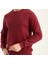 Bisiklet Yaka Bordo Regular Fit Uzun Kol 3