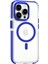 CPT83 iPhone 15 Pro Bella Magsafe Kapak - Mavi 2