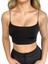 Askılı Crop Bluz-Si̇yah 1