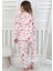 Barbie Desenli Pijama Takımı (8-13 Yaş) % 3