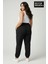 Kadın Büyük Beden Brooklyn Baskılı Paça Lastikli Jogger Ince Eşofman Altı SPR26BEAK951-2 3