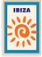 Ibiza Ahşap Çerçeveli Tablo 1