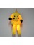 Peluş Işıklı Oynar Kulaklı Pikachu Sırt Çantası 3