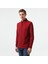 Erkek Bordo Slim Fit Uzun Kollu Polo Yaka T-Shirt K37015T.6VN 10