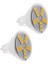 2x 3W MR11 Gu4 250LM LED Ampul Lambası 15 5630SMD Sıcak Beyaz Işık (Yurt Dışından) 1
