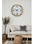 Zentime 40 cm Gold Lüks Duvar Saati 1