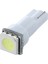 10X Araba T5 5050 Smd Gösterge Tablosu Beyaz 1 LED Ampuller Işık Lambası 74 37 286 18 27 12V (Yurt Dışından) 1