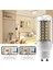 GU10 10W 5730 Smd 69 LED Ampul LED Mısır Işık LED Lamp Enerji Tasarrufu 360 Derece 200-240V Beyaz (Yurt Dışından) 5