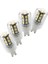 4 x G9 Saf Beyaz 27 Smd LED Ofis Spot Işık Lamba Ampul Tasarrufu 4W (Yurt Dışından) 2