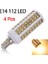 4x E14 5 5W 112 LED Smd Işık Sıcak Beyaz Mısır Lamba Ampulü (Yurt Dışından) 1