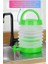 Musluklu Katlanır Su Bidonu 5,5 Litre Outdoor Akordiyon Piknik Su Kovası Yeşil Renkli Pratik Kullanım 6