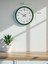 Zentime 36 cm Yeşil Dekoratif Duvar Saati 5