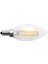 4x Dimmable E12 4W Cob Cob Edison Mum Flame Filament LED Ampul Lambası 10X3 5cm (Yurt Dışından) 2