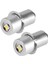 2x 1W P13 5s LED El Feneri Ampul 100-110LM 2700-7000K Yedek Ampul Torçu Lambası Acil Durum Işığı (6V) (Yurt Dışından) 1