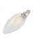 Dimmable E12 2W Cob Cob Edison Mum Flame Filament LED Ampul Lambası 10*3 5cm (Yurt Dışından) 3