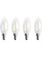 4x Dimmable E12 2W Cob Cob Edison Mum Flame Filament LED Ampul Lambası 10X3 5cm (Yurt Dışından) 1
