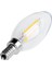 4x Dimmable E12 2W Cob Cob Edison Mum Flame Filament LED Ampul Lambası 10X3 5cm (Yurt Dışından) 3