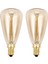2x Vintage Edison Ampuller E14 220V ST48 Akkor Ampuller 25W 40W 60W Filament Retro Edison Hafif Kolye Lambası Için (Yurt Dışından) 1