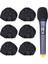 120PCS Tek Kullanımlık Mikrofon Kapağı Dokuma Olmayan Mikrofon Kapak Toz Kapağı Mikrofon Kapak Black (Yurt Dışından) 1