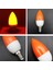E14 LED Renk Mum Ucu Ampul Renkli Mum Işığı Kırmızı (Yurt Dışından) 3