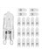 20PCS G9 Halojen Ampuller 25W Clear Halojen Lambalar Dimmable Sıcak Beyaz 2800K Avizeler Kolyeler Manzara Işıkları (Yurt Dışından) 2