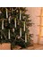 Asma Alevsiz Mumlar Asma Alevsiz Konik Mumlar LED Mumlar Sıcak Işık Noel Mumları Beyaz A (Yurt Dışından) 2