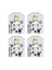 4pcs WR55X25754 Buzdolabı LED Işık Kartı Ge Buzdolabı WR55X30602 WR55X26486 Yedek Onarım Aksesuarları (Yurt Dışından) 1