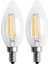2x Dimmable E12 4W Cob Cob Edison Mum Flame Filament LED Ampul Lambası 10 x 3 5cm (Yurt Dışından) 1