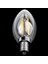 2x Dimmable E12 4W Cob Cob Edison Mum Flame Filament LED Ampul Lambası 10 x 3 5cm (Yurt Dışından) 4