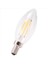 Dimmabable E12 4W Cob Cob Edison Mum Flame Filament LED Ampul Lambası 10*3 5cm (Yurt Dışından) 2