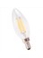 Dimmabable E12 4W Cob Cob Edison Mum Flame Filament LED Ampul Lambası 10*3 5cm (Yurt Dışından) 3